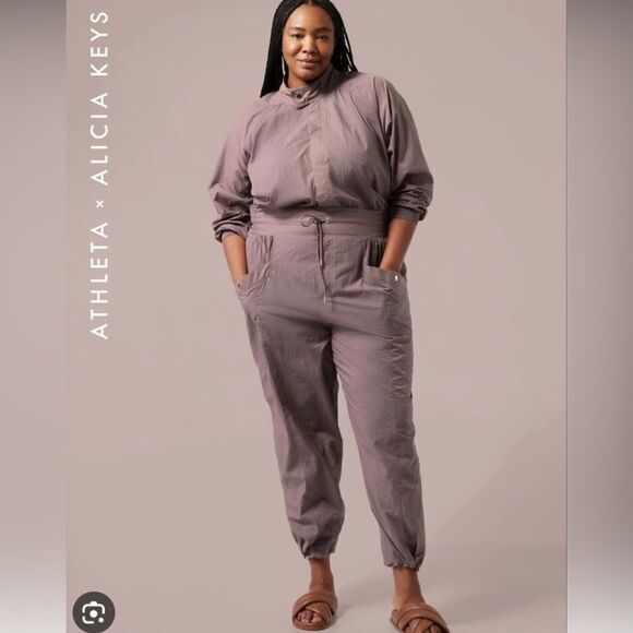 Athleta + Alicia Keys Utility Jumpsuit size 20. - Picture 1 of 9